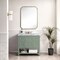 James Martin Vanities Breckenridge 36in Single Vanity, Smokey Celadon w/ 3 CM Carrara Marble Top 330-V36-SC-3CAR - alternate 5